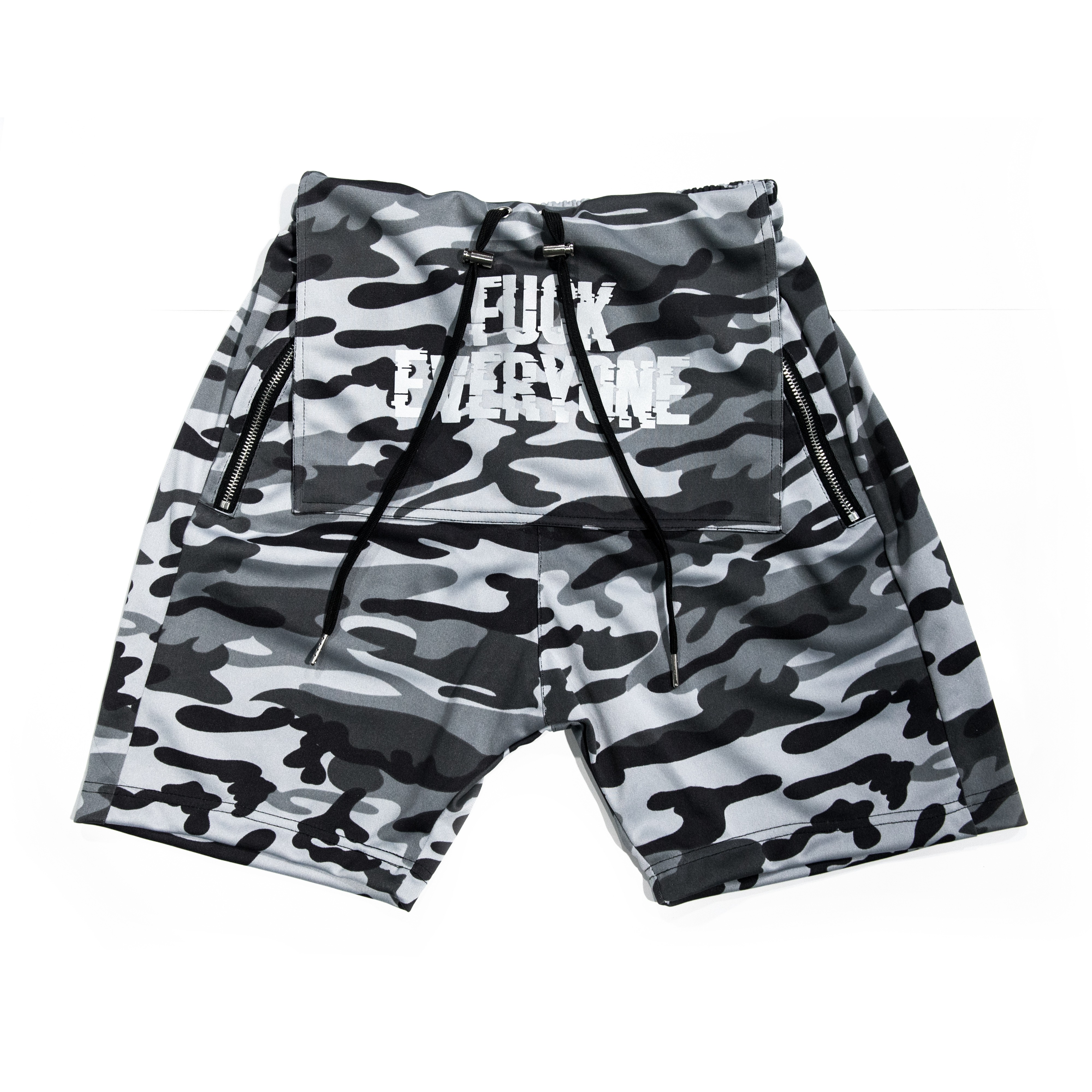 camouflage short pants