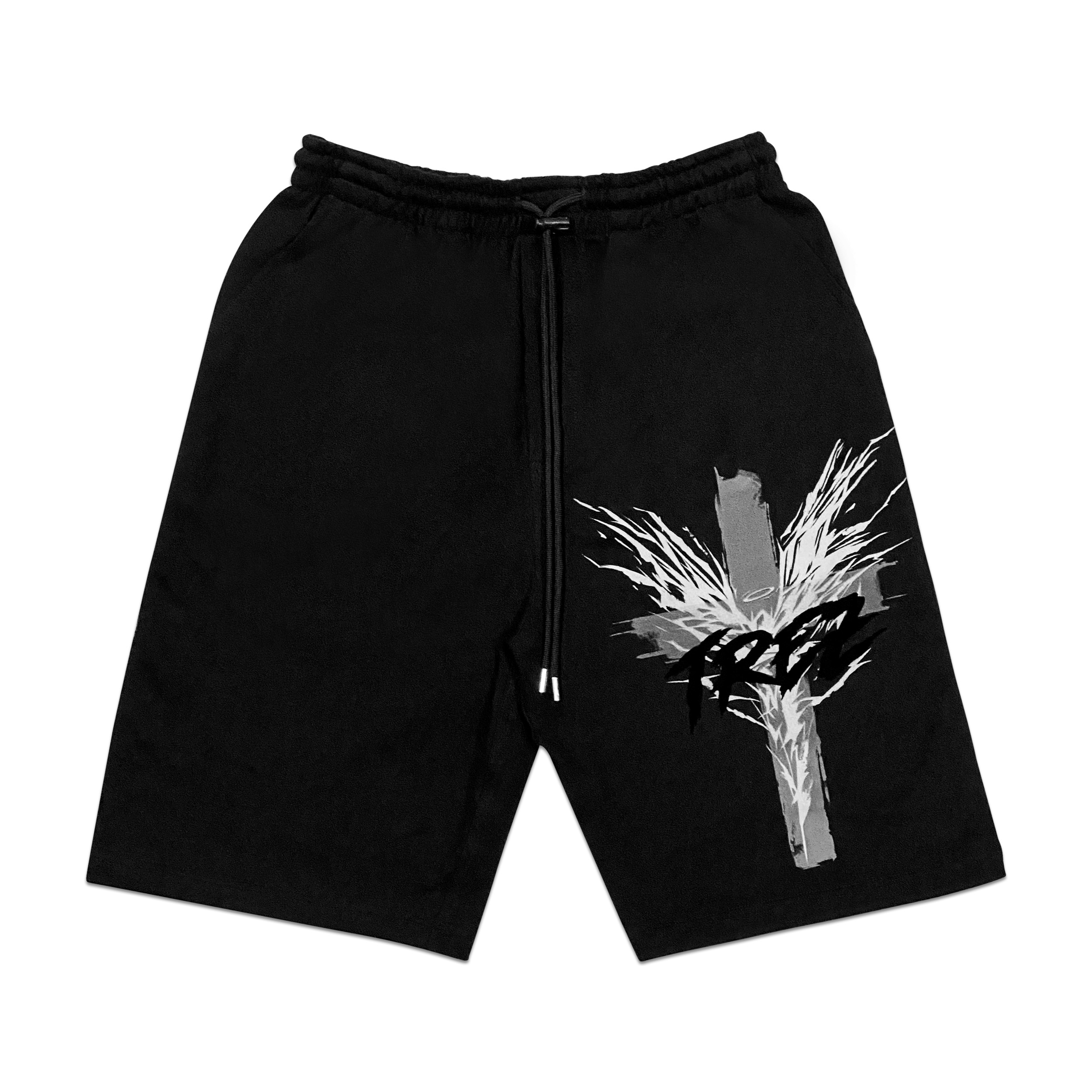 TREZ ANGELO SHORTS - BLACK Size XL