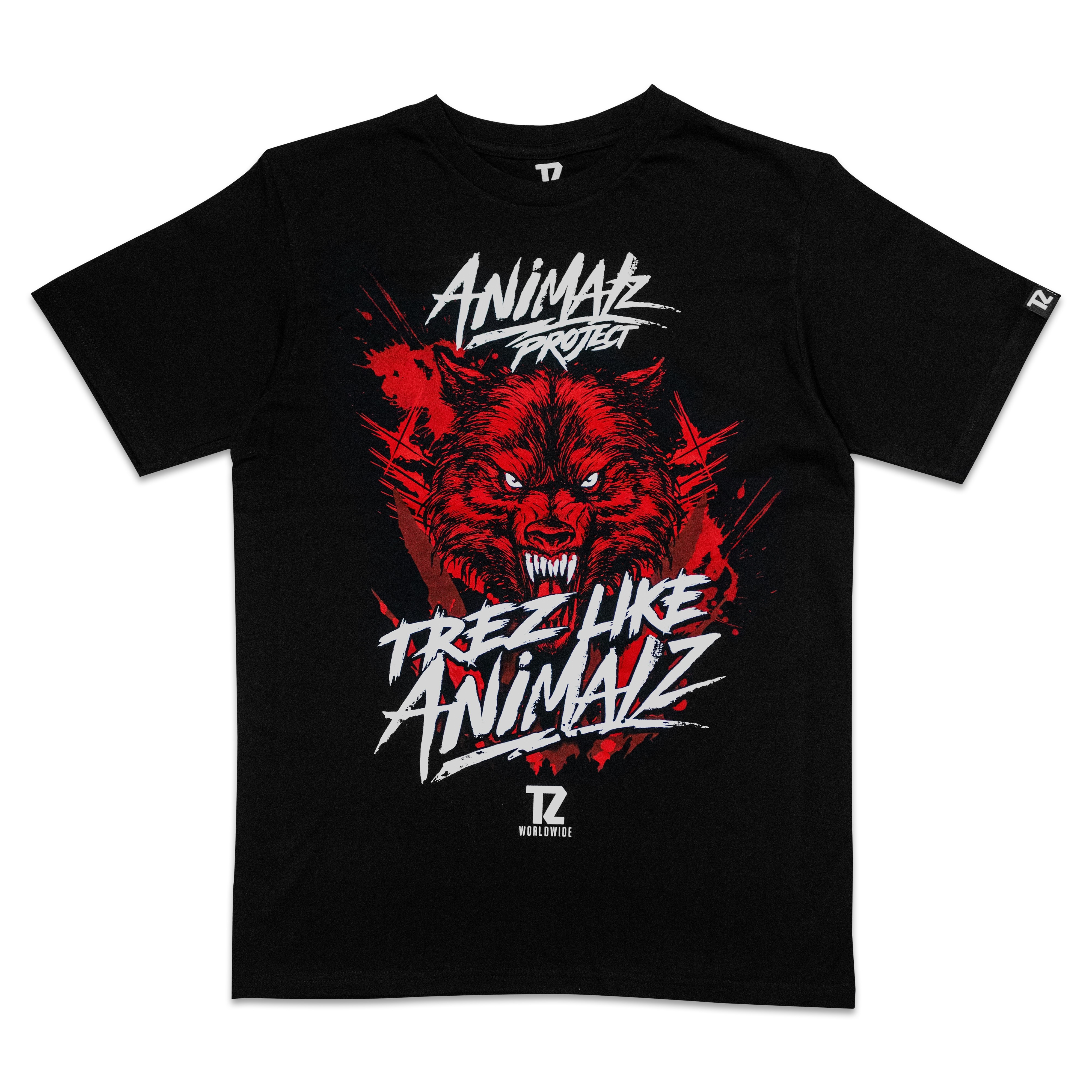 TREZ LIKE ANIMALZ Tee Size XL