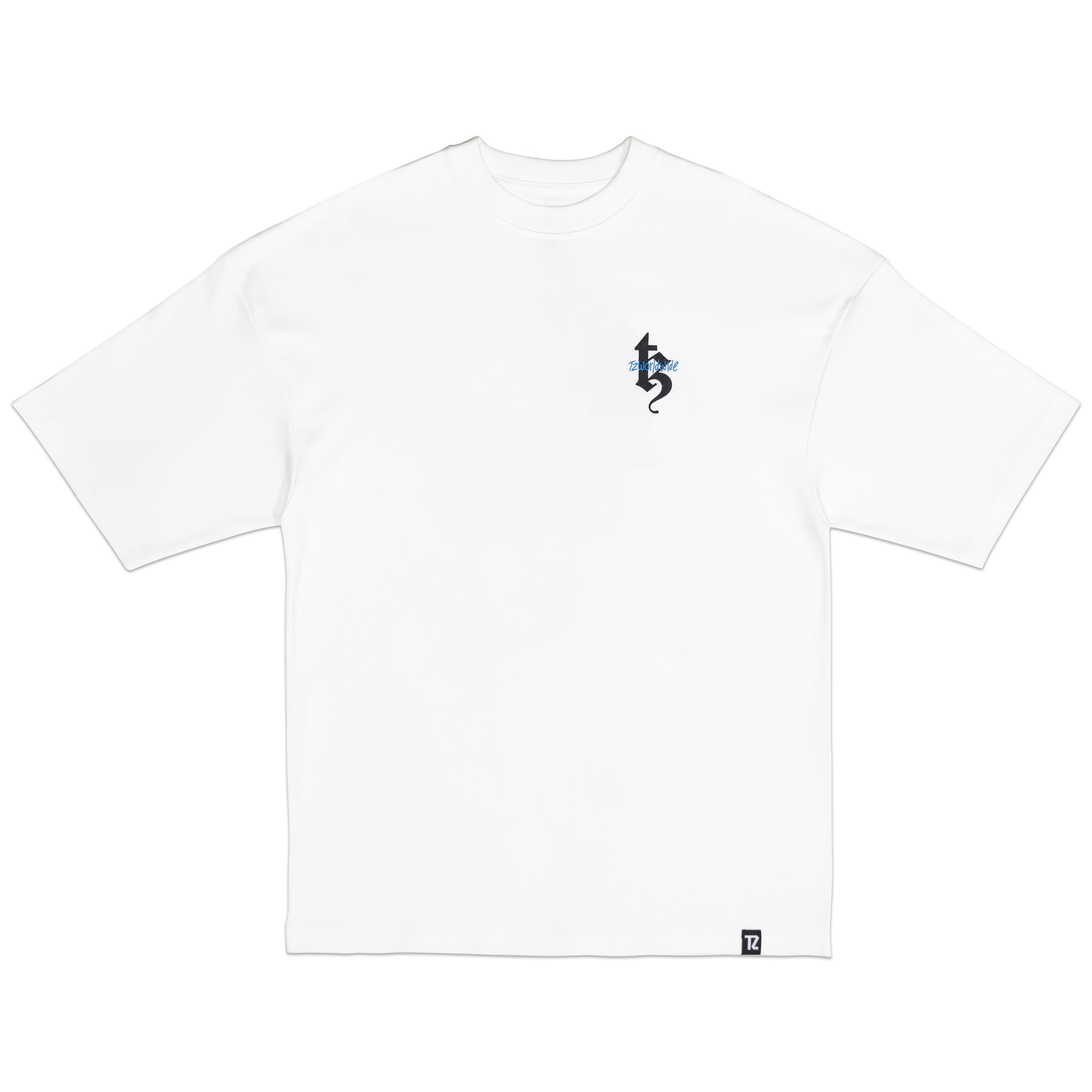 TZ Graffiti Oversized Tee -White Size L