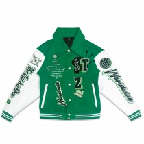 TZWORLDWIDE Varsity Jacket - Lucky Green Size L