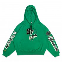TZ Lucky Green Hoodie Size XL