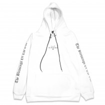 GODISDOPE HOODIE WHITE