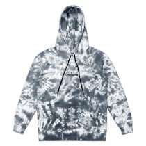 TZ TIE-TILL-DYE HOODIE - GREY Size L