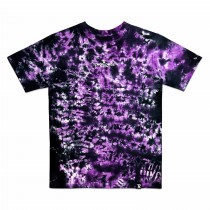 TZ TIE-TILL-DYE - PURPLE & BLACK Size S