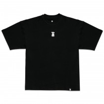 TZ Heavy Jersey Inside Out Tee - Black Size M