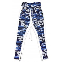 TZ TRACK PANTS Camo Blue Size S