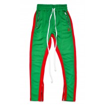 TZ TRACK PANTS (GREEN/RED) Size M