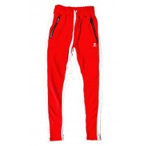 TZ TRACK PANTS (RED/WHITE) Size S