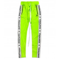 TZWORLDWIDE Track Pants - Green Neon