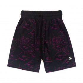 TZ DANGEROUS SURF TRUNKS - BLACK