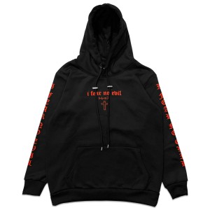 I Fear No Evil Hoodie - Black/Red