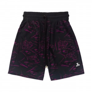 TZ DANGEROUS SURF TRUNKS - BLACK Size S