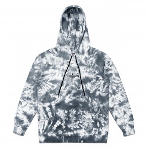 TZ TIE-TILL-DYE HOODIE - GREY Size S