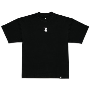 TZ Heavy Jersey Inside Out Tee - Black Size M