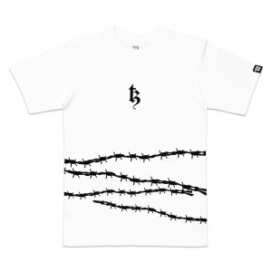 TZ Barbed Wire Tee - White
