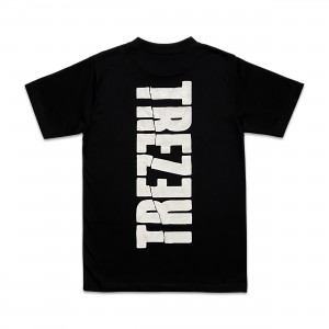 TZ Split Ambigram Tee - Black Size L