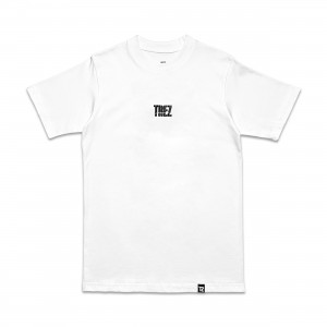 TZ Split Ambigram Tee - White