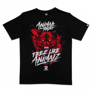 TREZ LIKE ANIMALZ Tee Size S