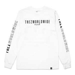 TREZ GO WIDE LIKE WILD BOYZ WHITE Size S