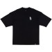 TZ Graffiti Oversized Tee - Black