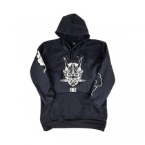 TREZ X SEVENDAY “HANNYA” BLACK HOODIE