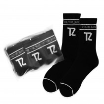 TZ Crew Socks Black (3 Pack)