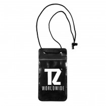 TZ Waterproof Shoulder Strap Pouch Black