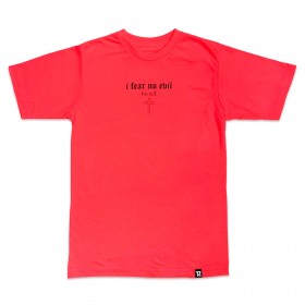 I Fear No Evil SS Red Neon Tee