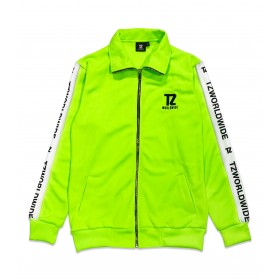 TZWORLDWIDE Track Jacket - Green Neon